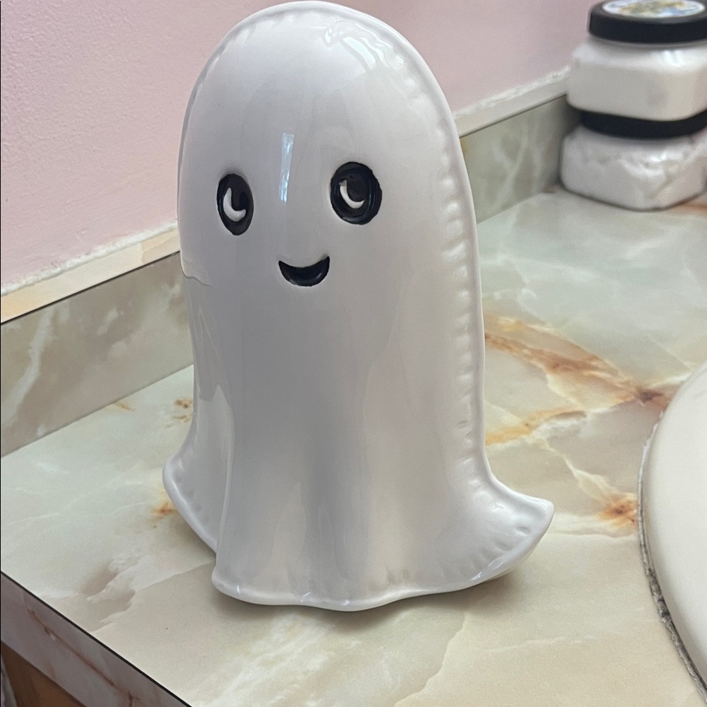 Ceramic Ghost Figurine